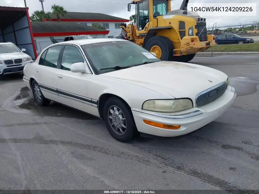 2002 Buick Park Avenue VIN: 1G4CW54K124209226 Lot: 43969177