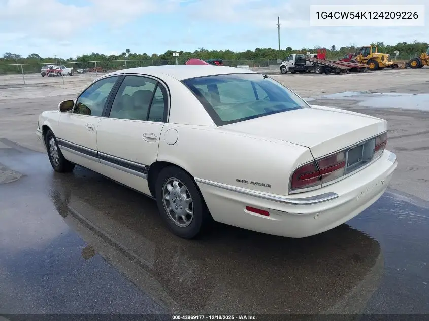2002 Buick Park Avenue VIN: 1G4CW54K124209226 Lot: 43969177