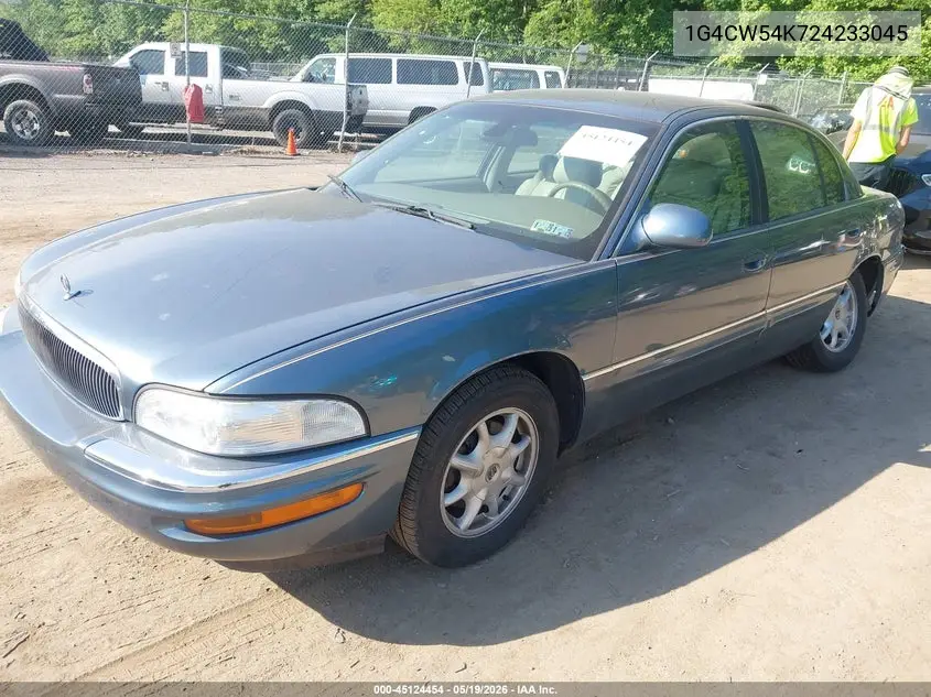 2002 Buick Park Avenue VIN: 1G4CW54K724233045 Lot: 45124454