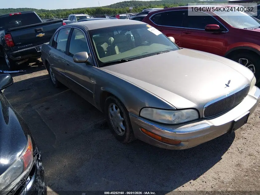2002 Buick Park Avenue VIN: 1G4CW54KX24140052 Lot: 45252160