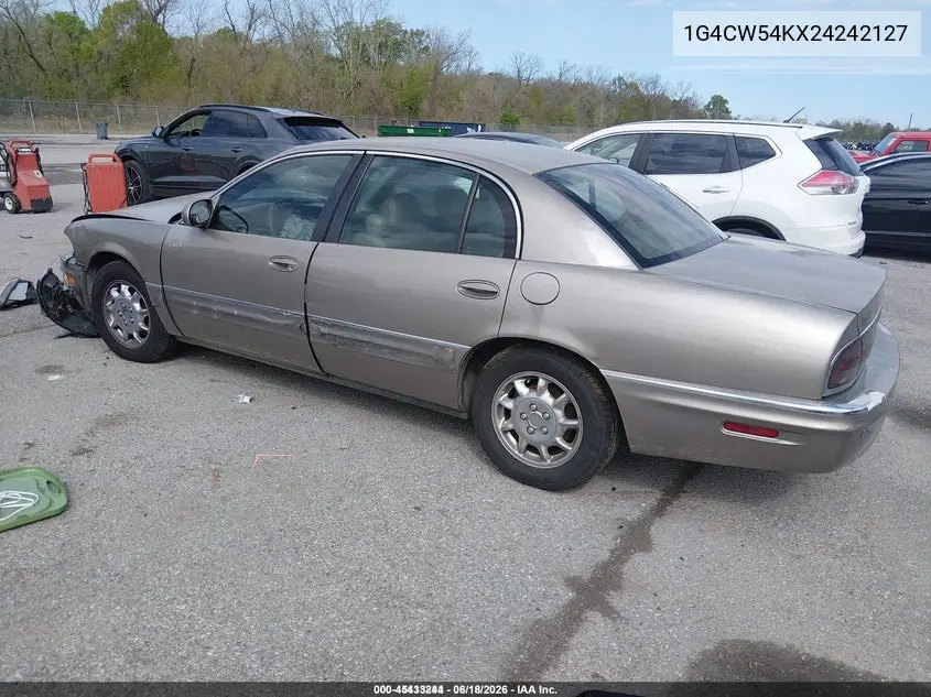 2002 Buick Park Avenue VIN: 1G4CW54KX24242127 Lot: 45433244