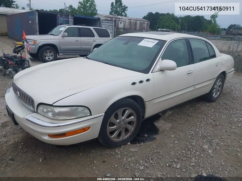 2003 Buick Park Avenue Ultra VIN: 1G4CU541734150911 Lot: 44982166