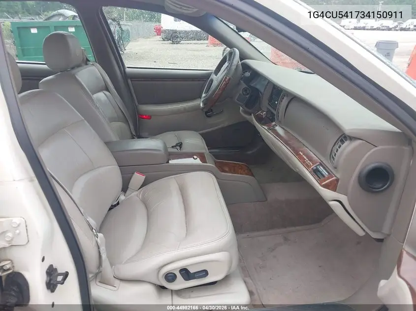 2003 Buick Park Avenue Ultra VIN: 1G4CU541734150911 Lot: 44982166