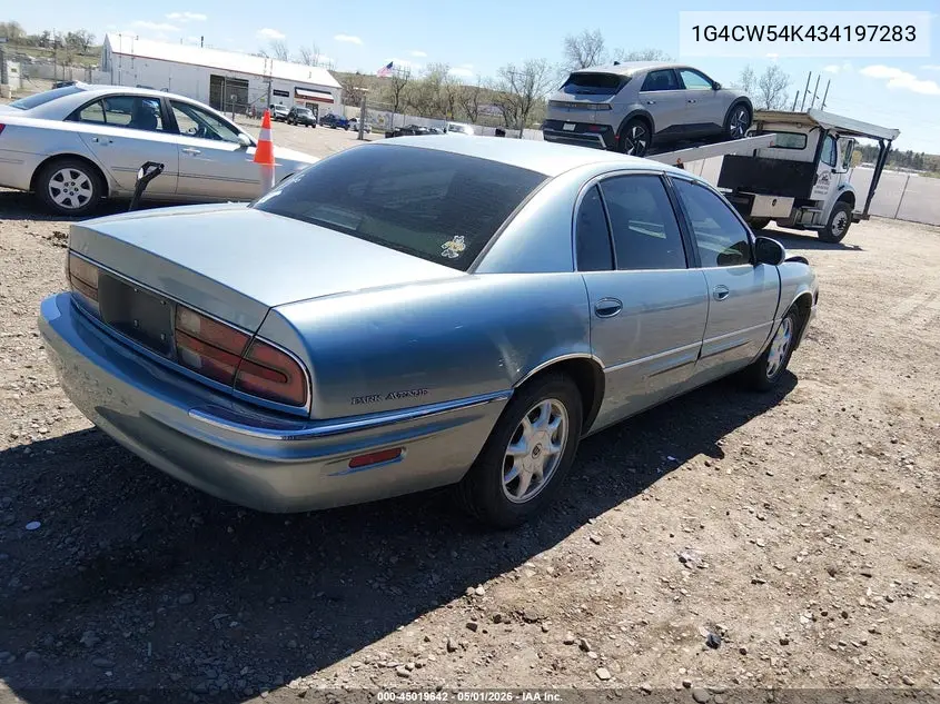 2003 Buick Park Avenue VIN: 1G4CW54K434197283 Lot: 45019642