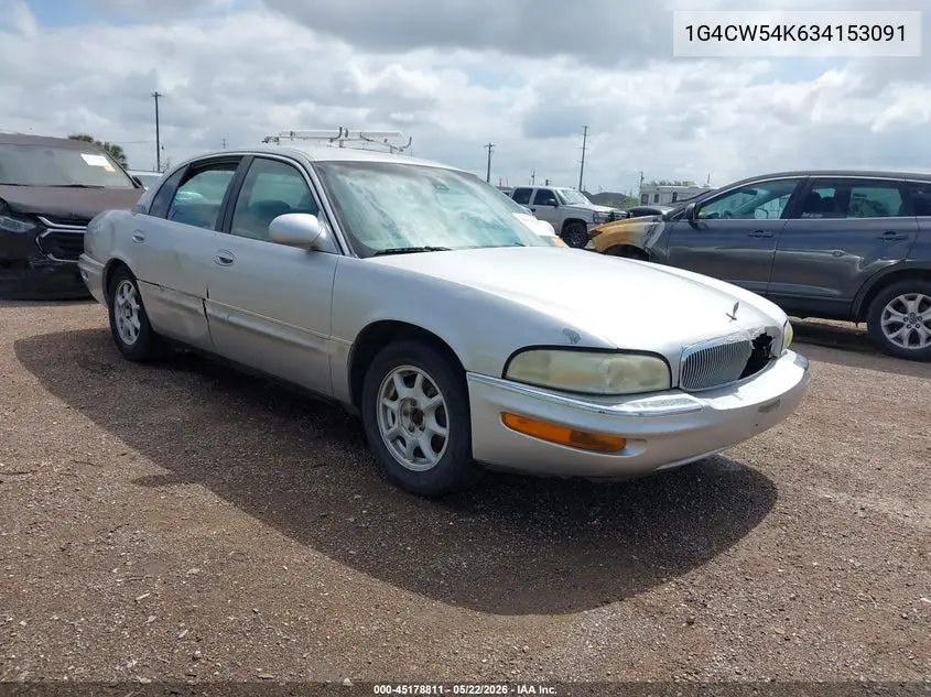 2003 Buick Park Avenue VIN: 1G4CW54K634153091 Lot: 45178811
