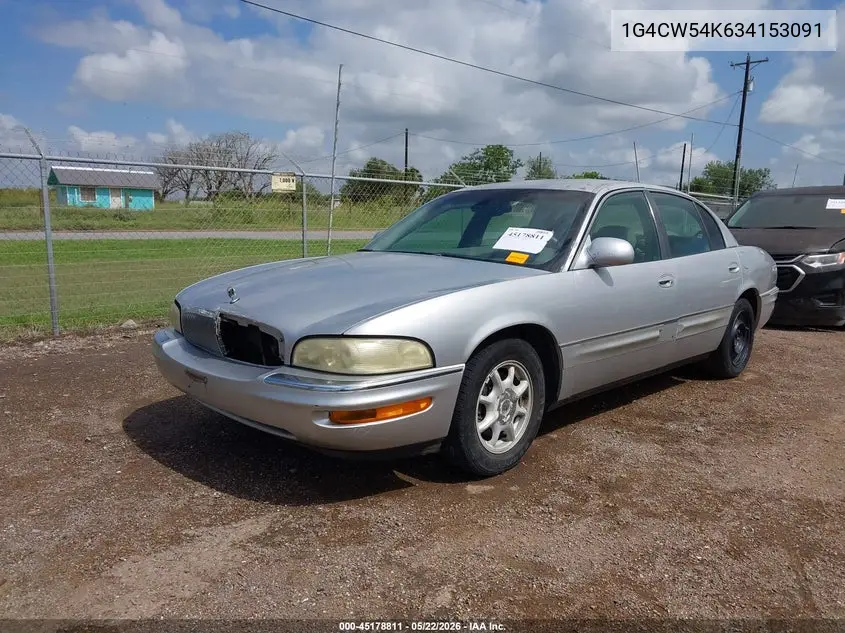 2003 Buick Park Avenue VIN: 1G4CW54K634153091 Lot: 45178811