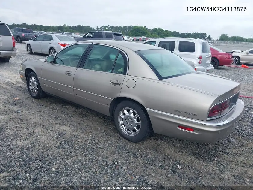 2003 Buick Park Avenue VIN: 1G4CW54K734113876 Lot: 45227689