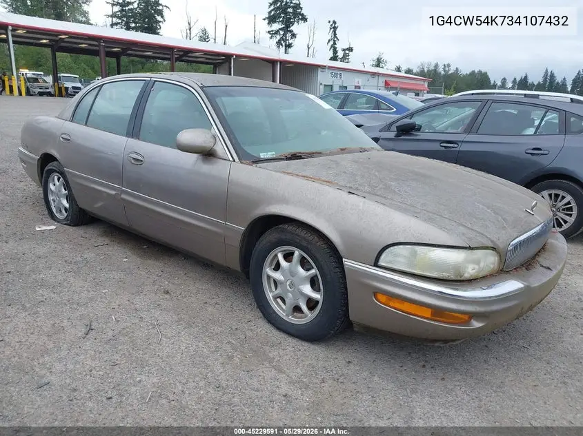 2003 Buick Park Avenue VIN: 1G4CW54K734107432 Lot: 45229591