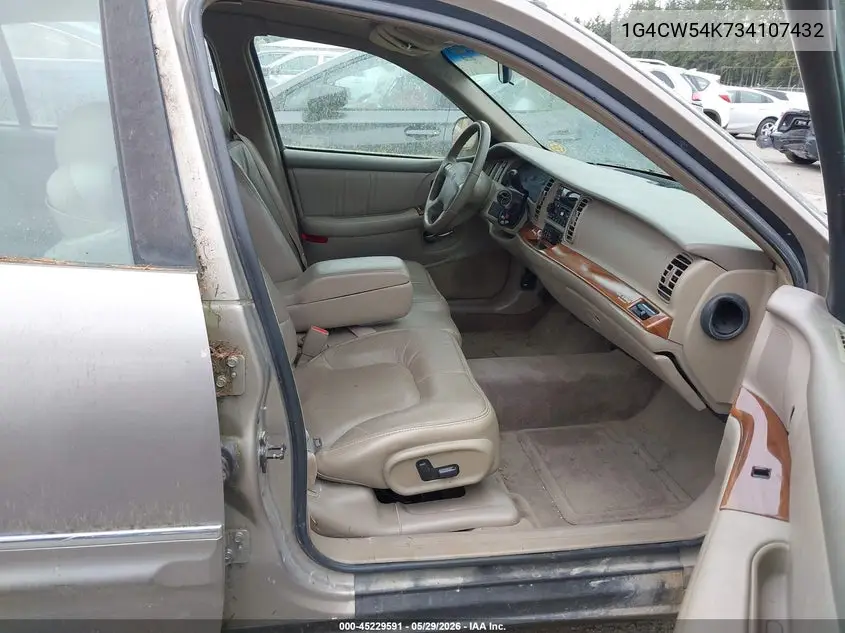 2003 Buick Park Avenue VIN: 1G4CW54K734107432 Lot: 45229591