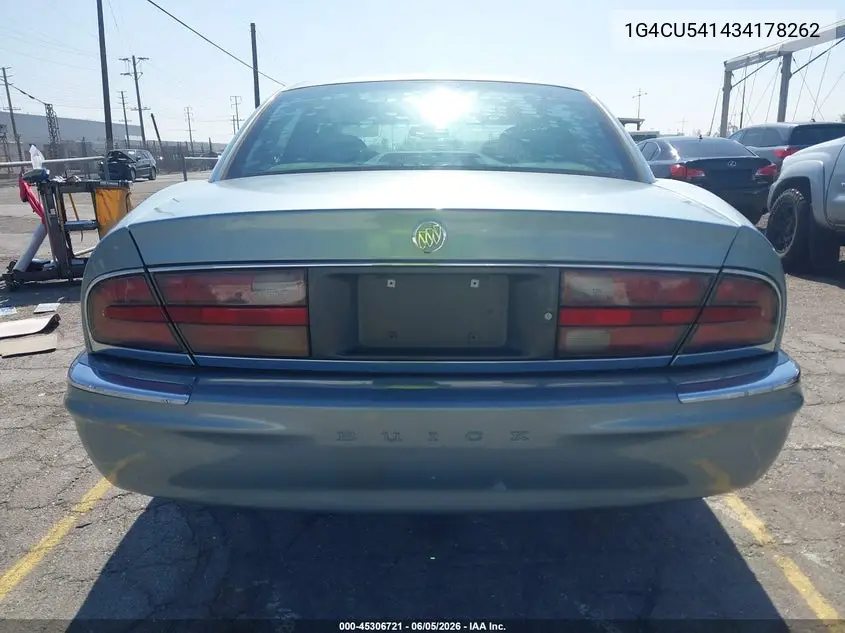 2003 Buick Park Avenue Ultra VIN: 1G4CU541434178262 Lot: 45306721