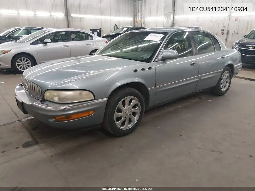 2003 Buick Park Avenue Ultra VIN: 1G4CU541234140934 Lot: 45491863