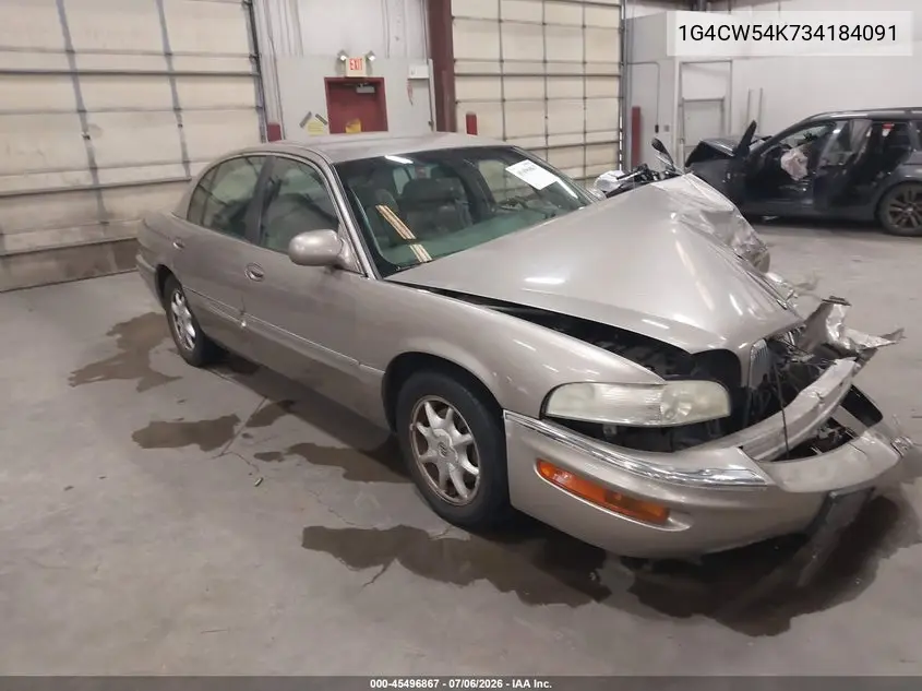 2003 Buick Park Avenue VIN: 1G4CW54K734184091 Lot: 45496867