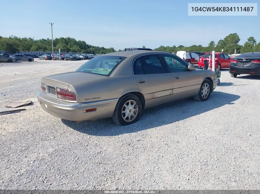 2003 Buick Park Avenue VIN: 1G4CW54K834111487 Lot: 45507452