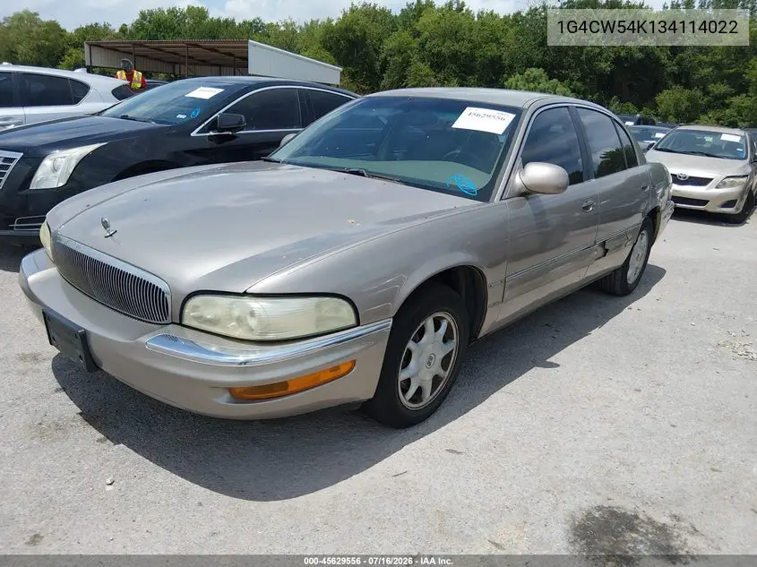 2003 Buick Park Avenue VIN: 1G4CW54K134114022 Lot: 45629556
