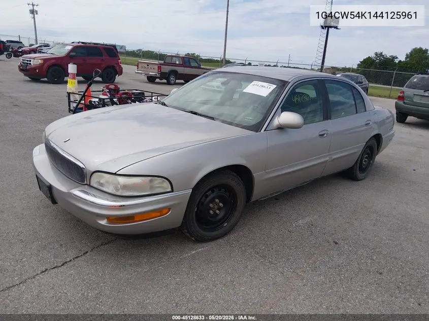 2004 Buick Park Avenue VIN: 1G4CW54K144125961 Lot: 45128633