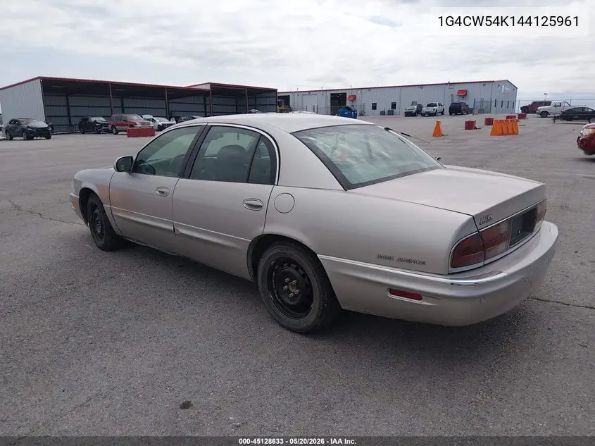 2004 Buick Park Avenue VIN: 1G4CW54K144125961 Lot: 45128633
