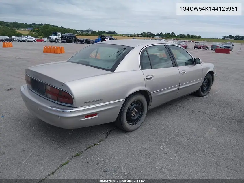 2004 Buick Park Avenue VIN: 1G4CW54K144125961 Lot: 45128633