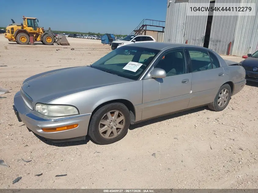 2004 Buick Park Avenue VIN: 1G4CW54K444112279 Lot: 45409127