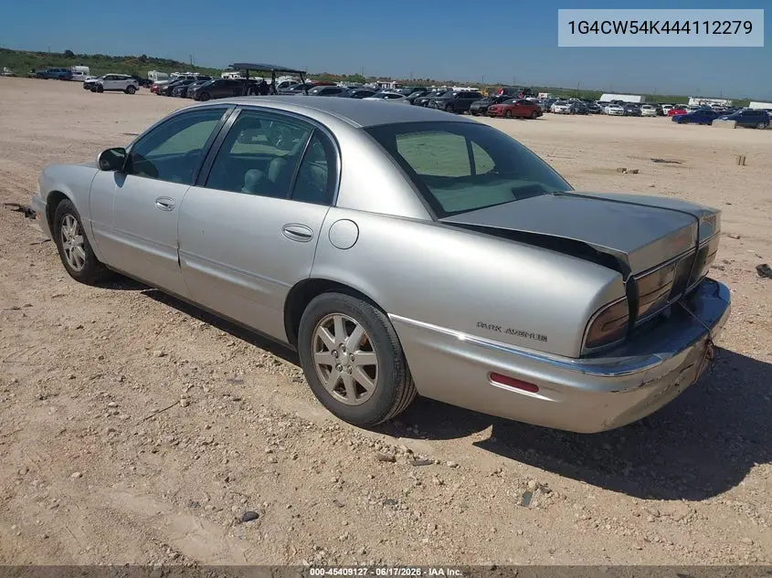 2004 Buick Park Avenue VIN: 1G4CW54K444112279 Lot: 45409127