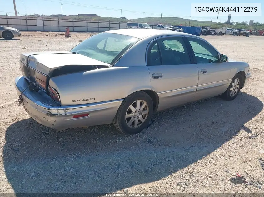 2004 Buick Park Avenue VIN: 1G4CW54K444112279 Lot: 45409127