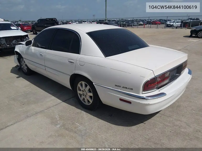 2004 Buick Park Avenue VIN: 1G4CW54K844100619 Lot: 45499623
