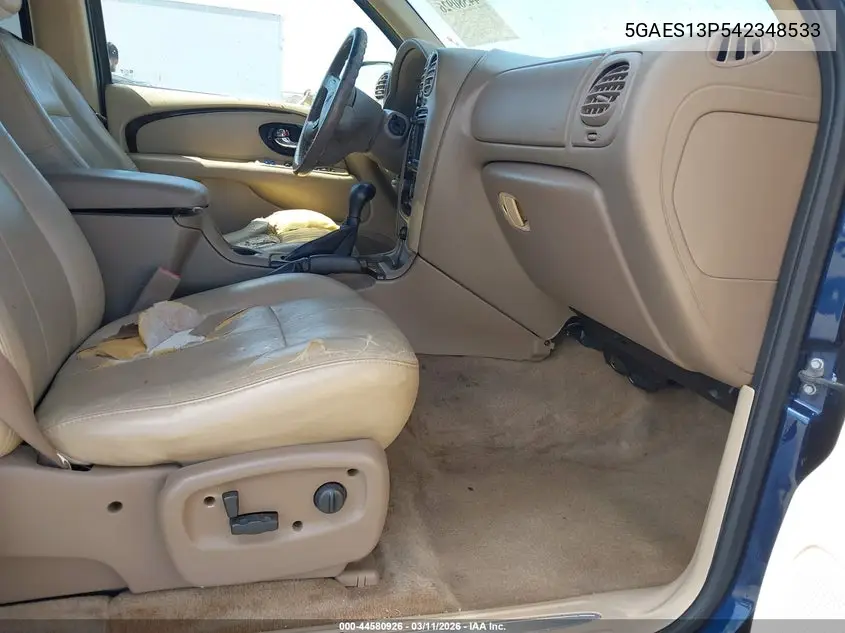 2004 Buick Rainier Cxl Plus VIN: 5GAES13P542348533 Lot: 44580926