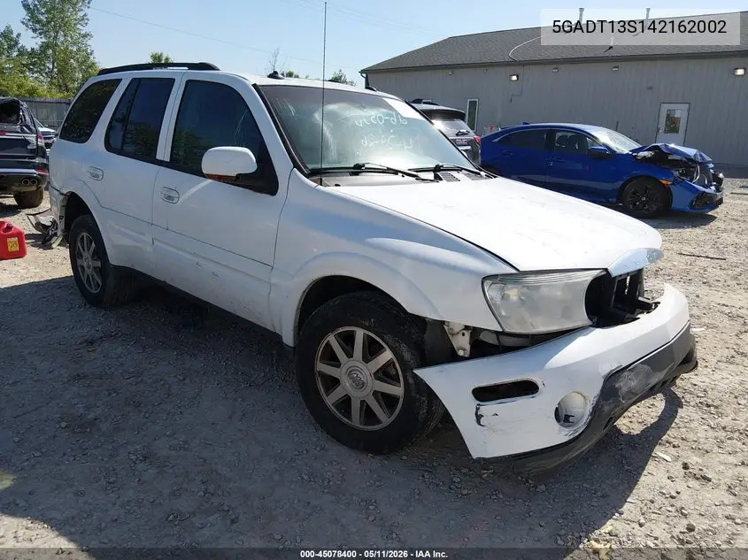 2004 Buick Rainier Cxl Plus VIN: 5GADT13S142162002 Lot: 45078400