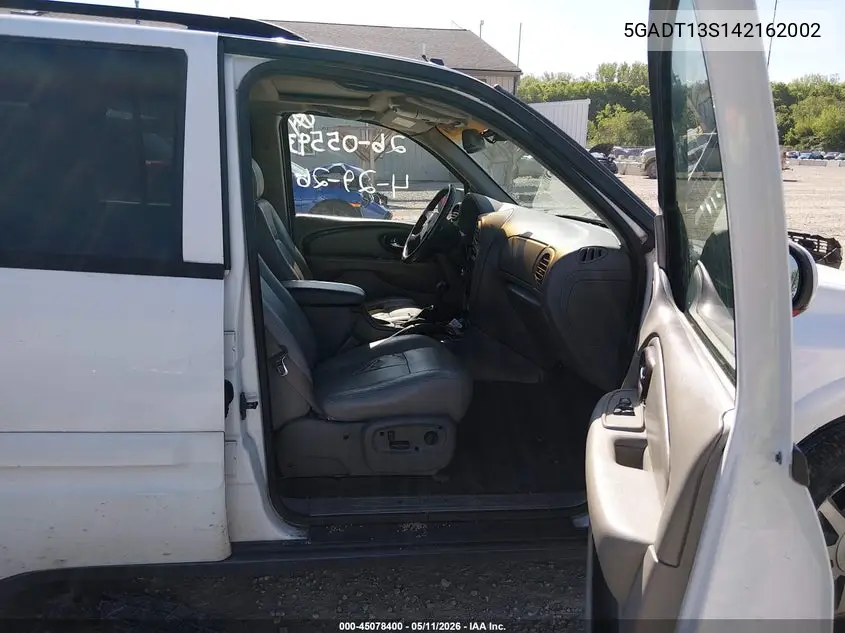 2004 Buick Rainier Cxl Plus VIN: 5GADT13S142162002 Lot: 45078400