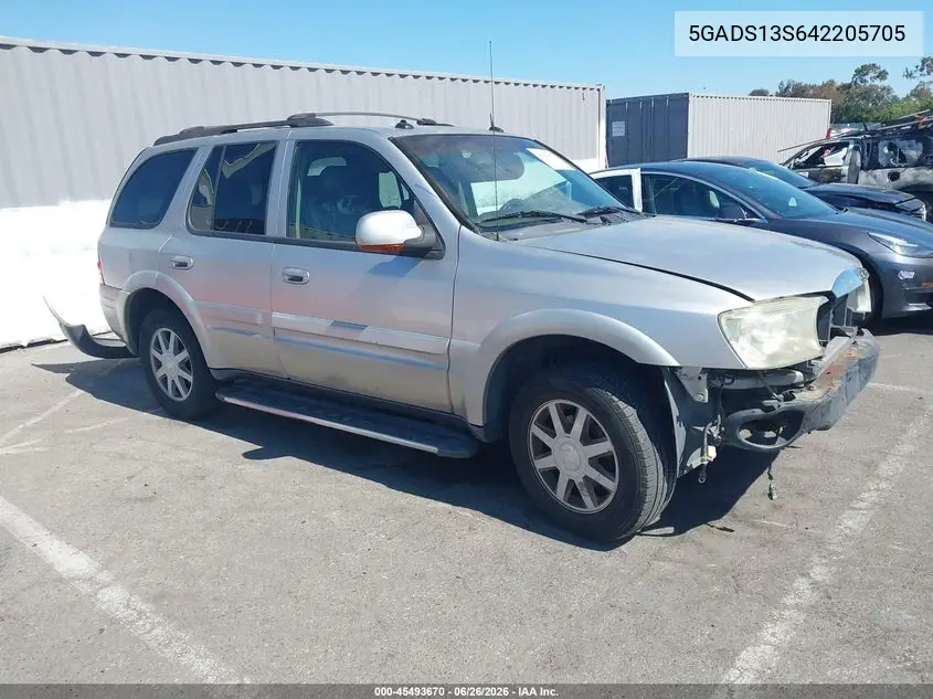 2004 Buick Rainier Cxl Plus VIN: 5GADS13S642205705 Lot: 45493670