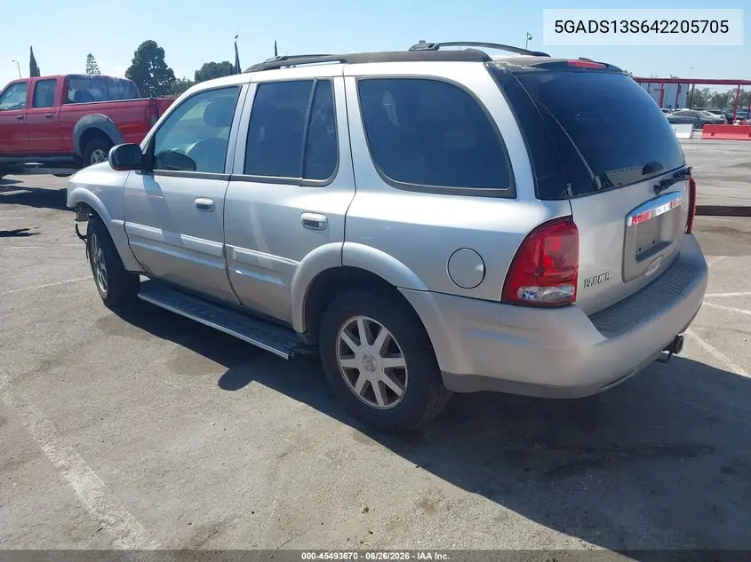 2004 Buick Rainier Cxl Plus VIN: 5GADS13S642205705 Lot: 45493670