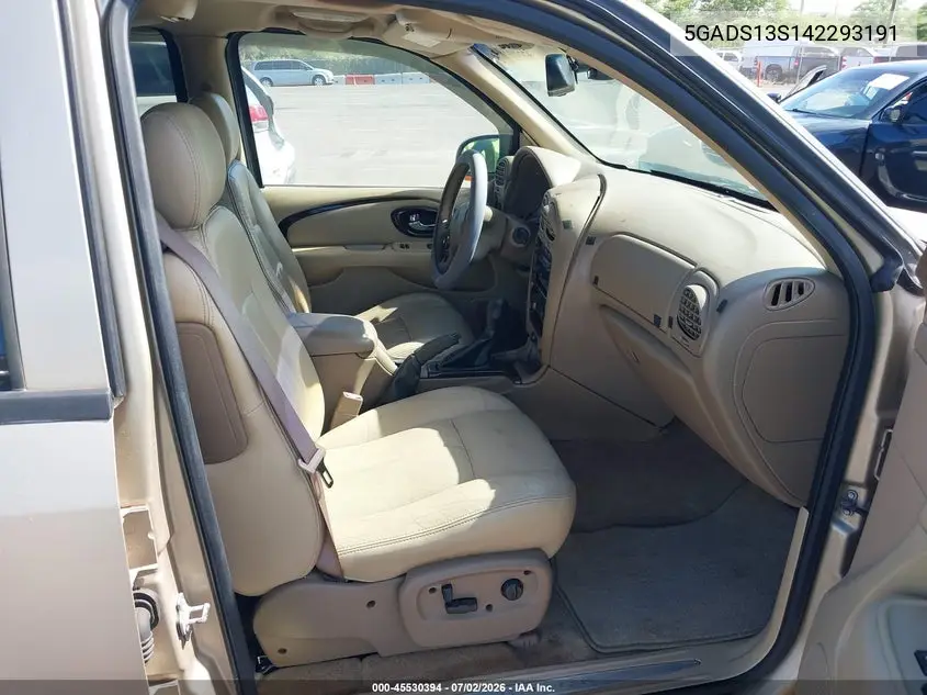 2004 Buick Rainier Cxl Plus VIN: 5GADS13S142293191 Lot: 45530394