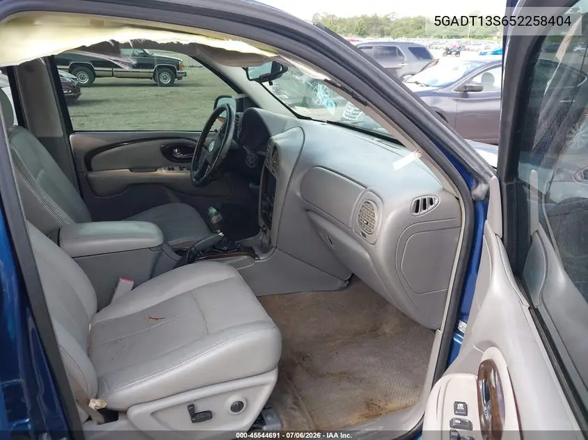 2005 Buick Rainier Cxl VIN: 5GADT13S652258404 Lot: 45544691
