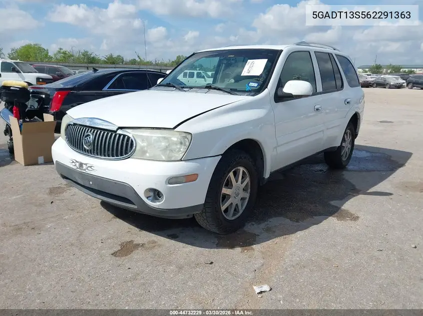 2006 Buick Rainier Cxl VIN: 5GADT13S562291363 Lot: 44732229