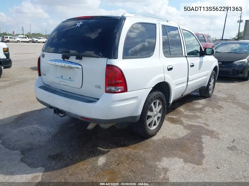 2006 Buick Rainier Cxl VIN: 5GADT13S562291363 Lot: 44732229