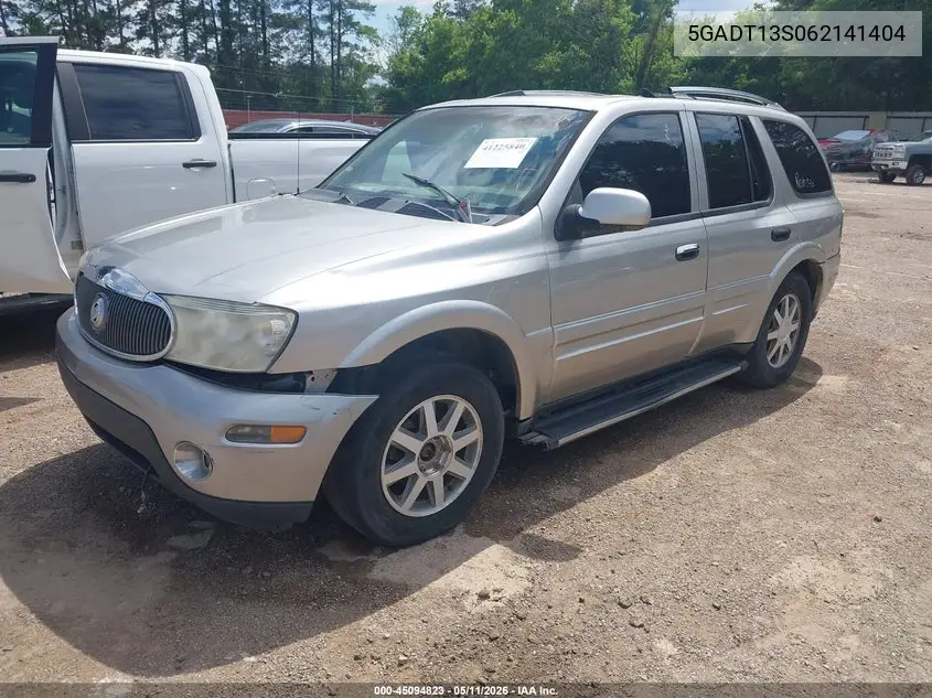 2006 Buick Rainier Cxl VIN: 5GADT13S062141404 Lot: 45094823