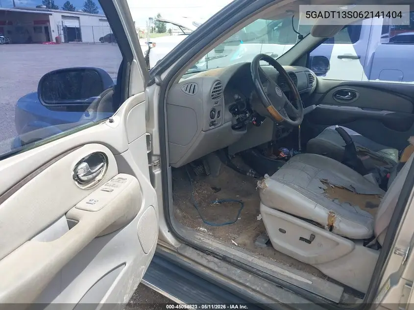 2006 Buick Rainier Cxl VIN: 5GADT13S062141404 Lot: 45094823