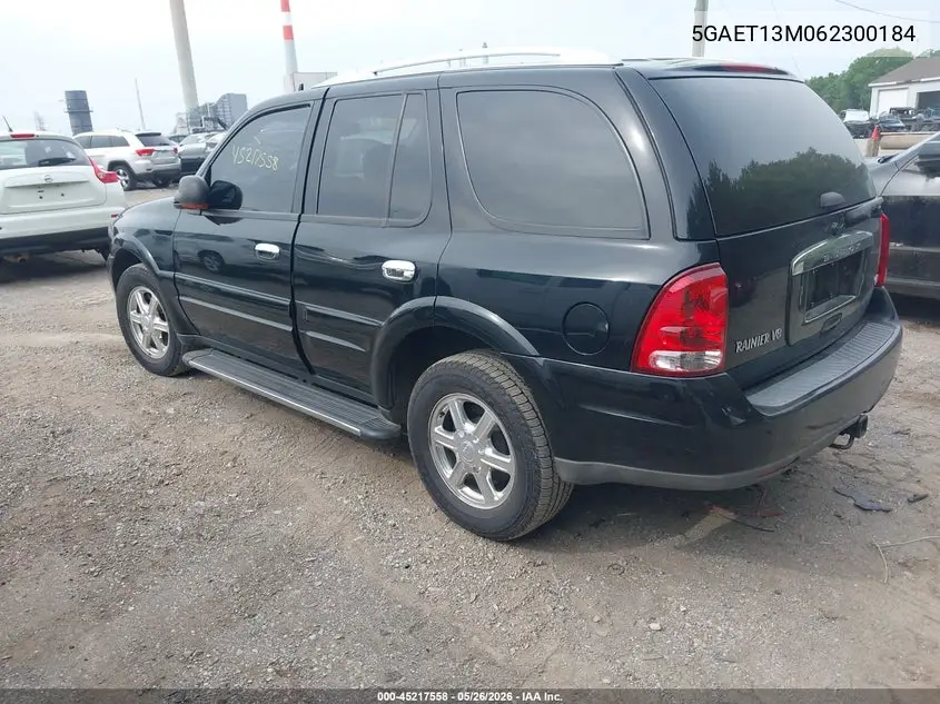 2006 Buick Rainier Cxl VIN: 5GAET13M062300184 Lot: 45217558
