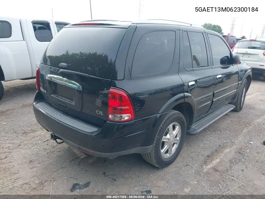 2006 Buick Rainier Cxl VIN: 5GAET13M062300184 Lot: 45217558