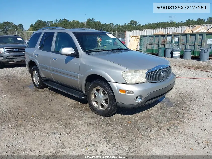 2007 Buick Rainier Cxl VIN: 5GADS13SX72127269 Lot: 44635171