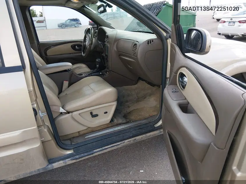 2007 Buick Rainier Cxl VIN: 5GADT13S472251020 Lot: 45564754