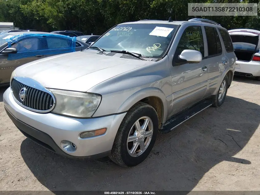2007 Buick Rainier Cxl VIN: 5GADT13S872210308 Lot: 45601429
