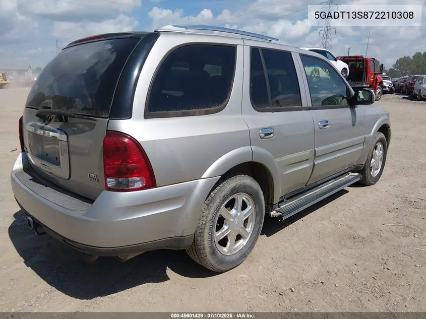 2007 Buick Rainier Cxl VIN: 5GADT13S872210308 Lot: 45601429