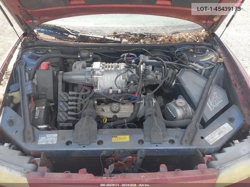 1998 Buick Regal VIN: LOT-1-45439173 Lot: 45439173
