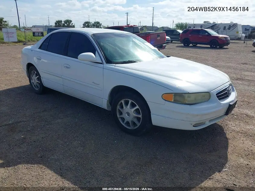 1999 Buick Regal Ls VIN: 2G4WB52K9X1456184 Lot: 45129436