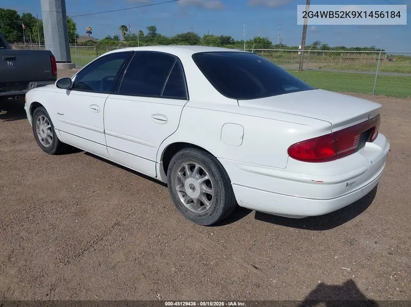 1999 Buick Regal Ls VIN: 2G4WB52K9X1456184 Lot: 45129436
