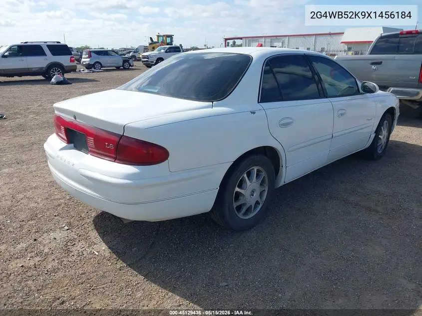 1999 Buick Regal Ls VIN: 2G4WB52K9X1456184 Lot: 45129436