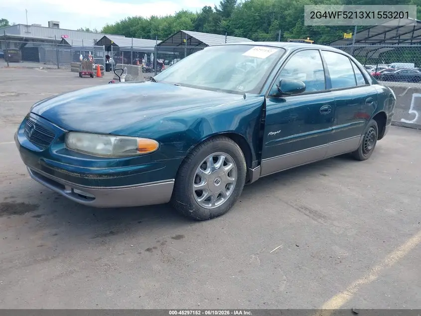 1999 Buick Regal Gse VIN: 2G4WF5213X1553201 Lot: 45297152