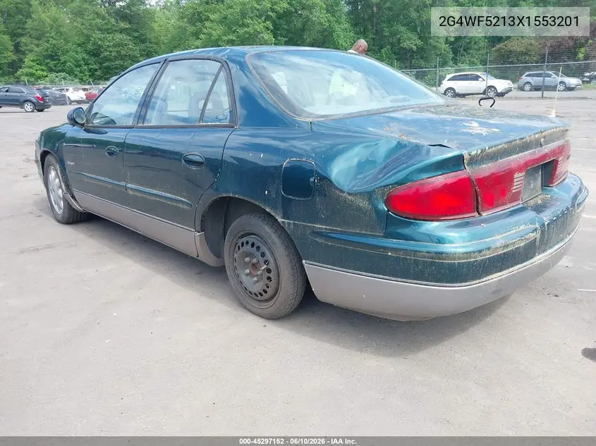 1999 Buick Regal Gse VIN: 2G4WF5213X1553201 Lot: 45297152