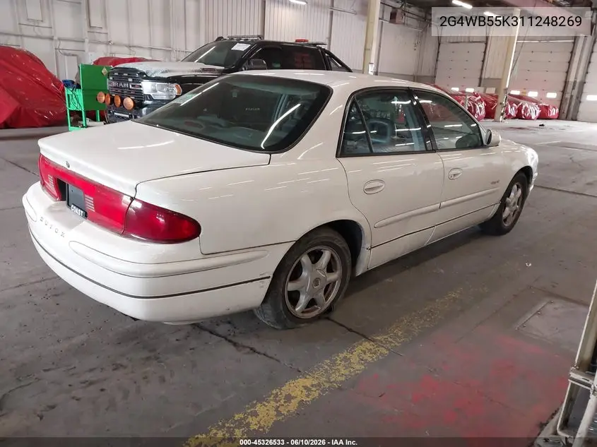 2001 Buick Regal Ls VIN: 2G4WB55K311248269 Lot: 45326533
