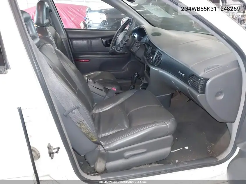 2001 Buick Regal Ls VIN: 2G4WB55K311248269 Lot: 45326533